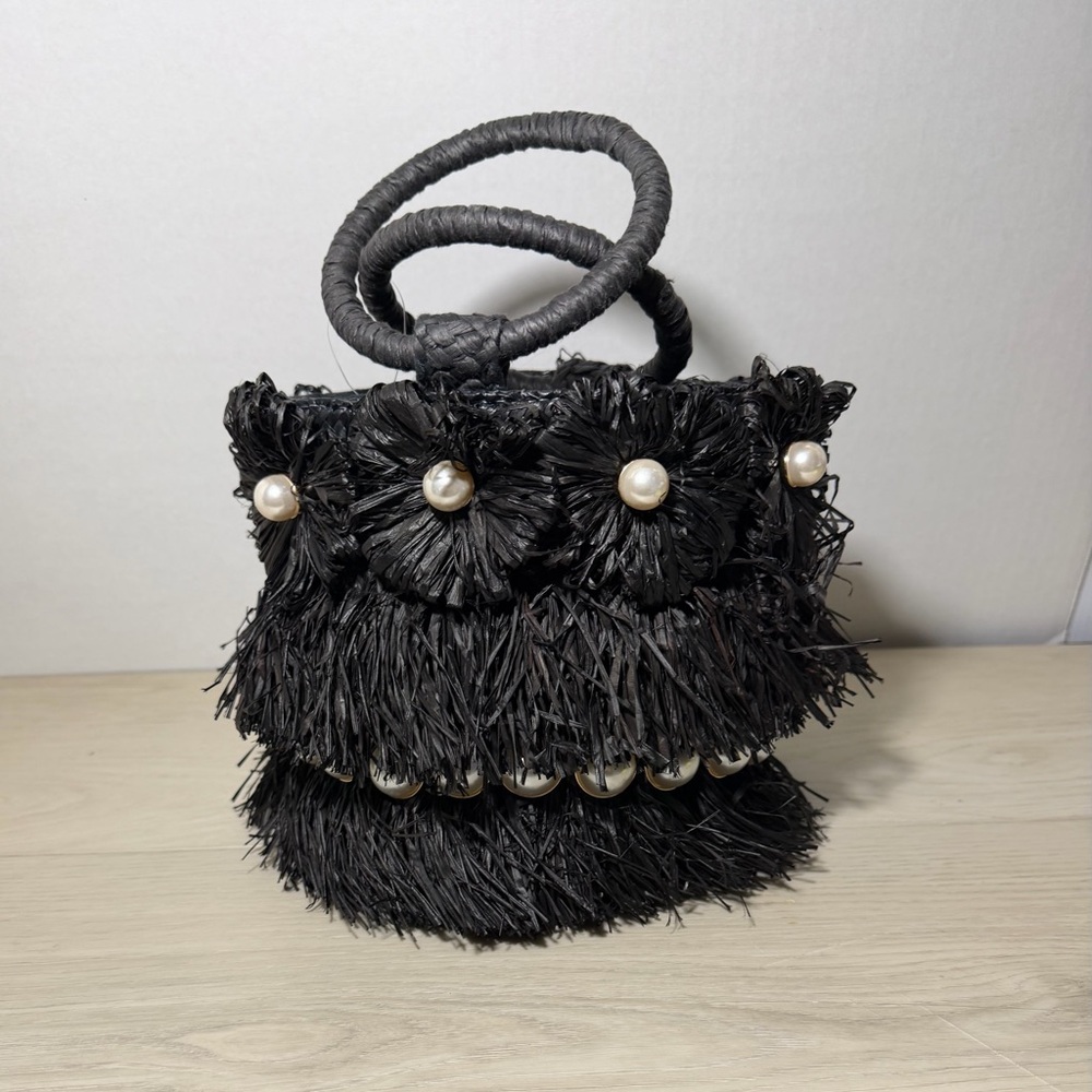 Anthropologie btb Los Angeles  straw purse